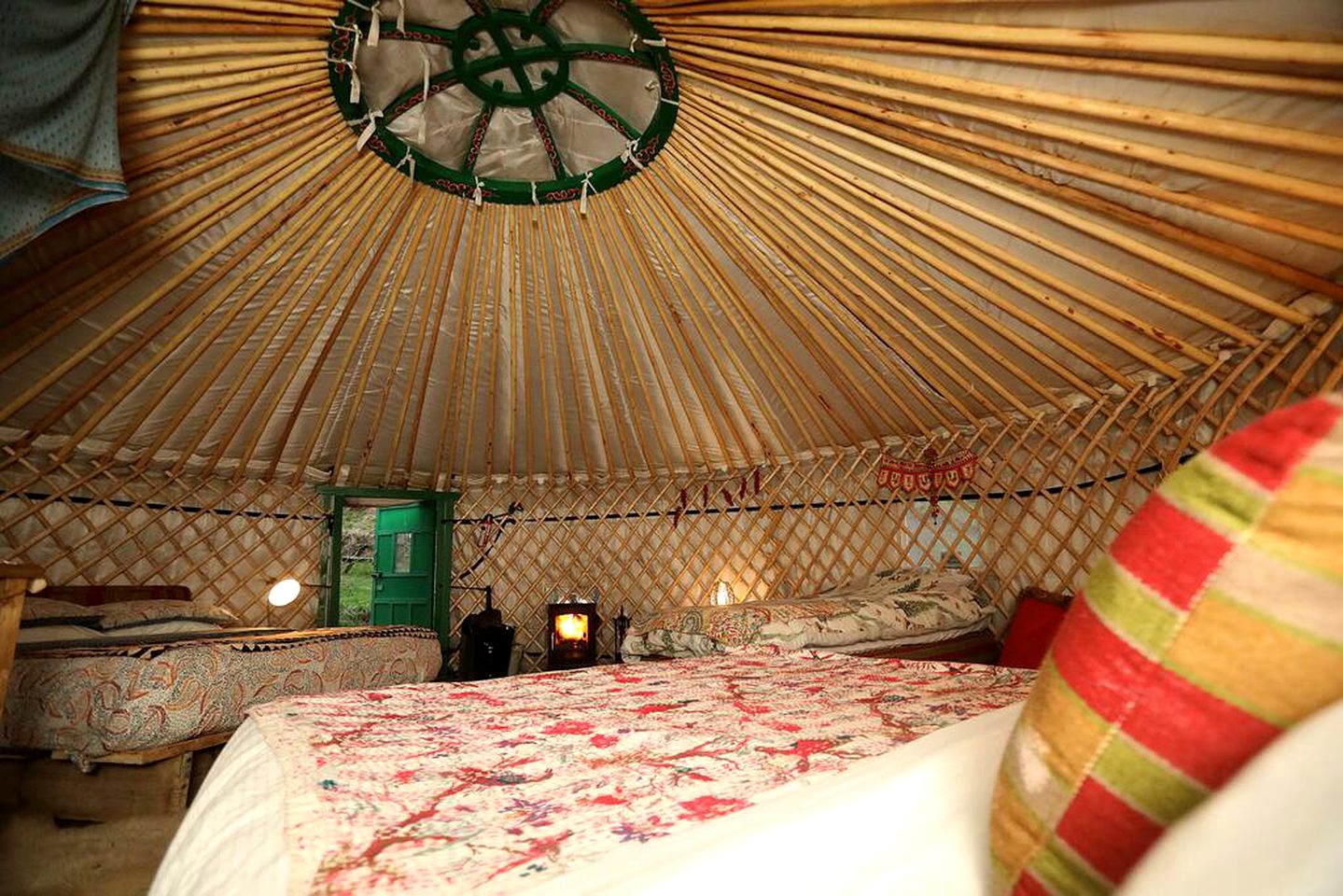 Tranquil Yurt Rental in a Valley Perfect for Glamping in Wales