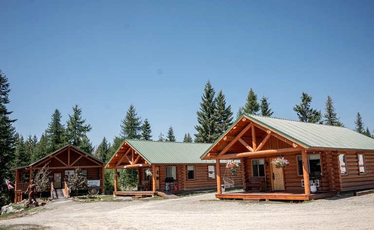 Cabins (United States of America, Bonners Ferry, Idaho)