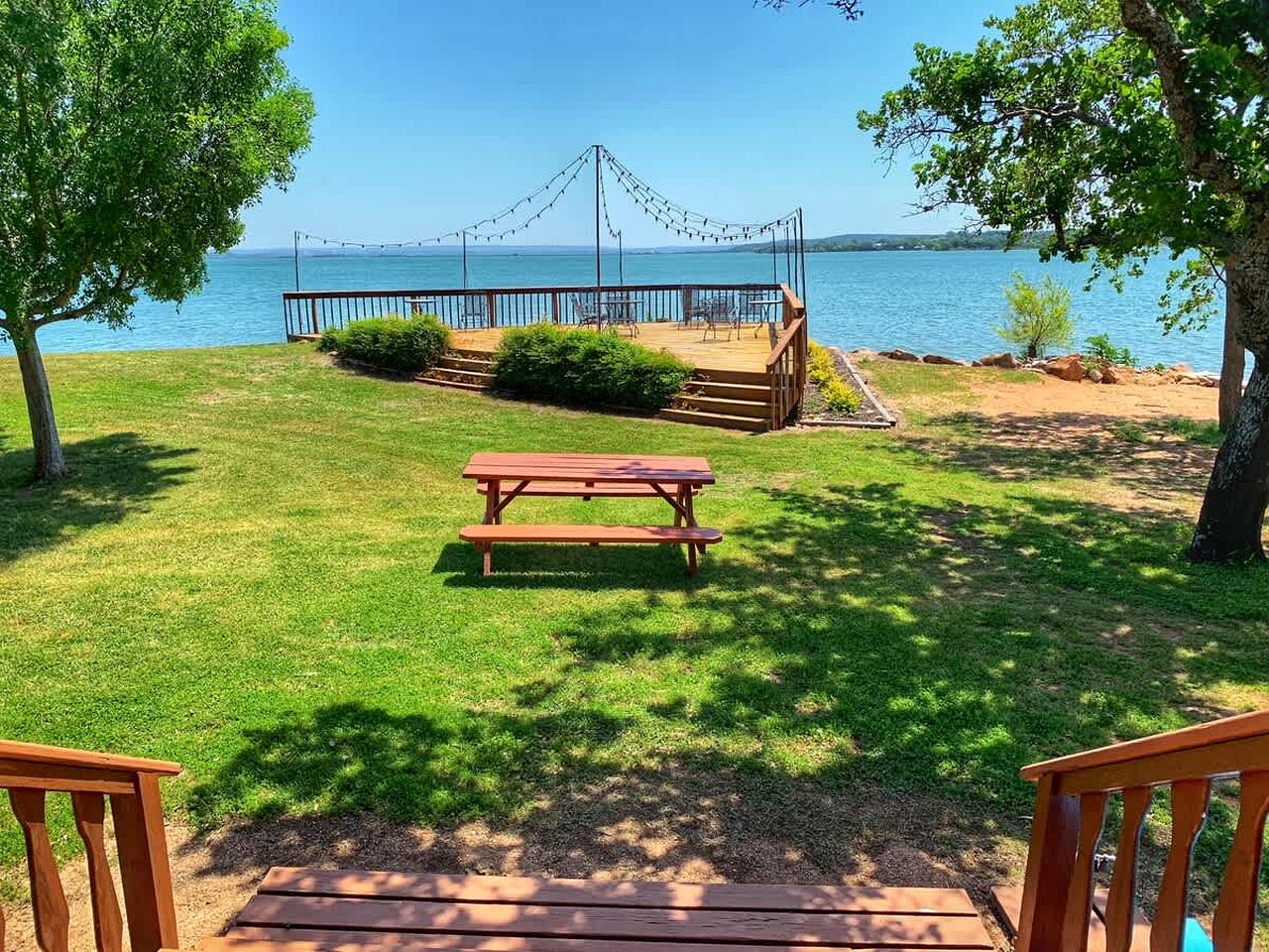 Tranquil Lake Buchanan Cabin with Hot Tub and Panoramic Hill Country Views in Texas