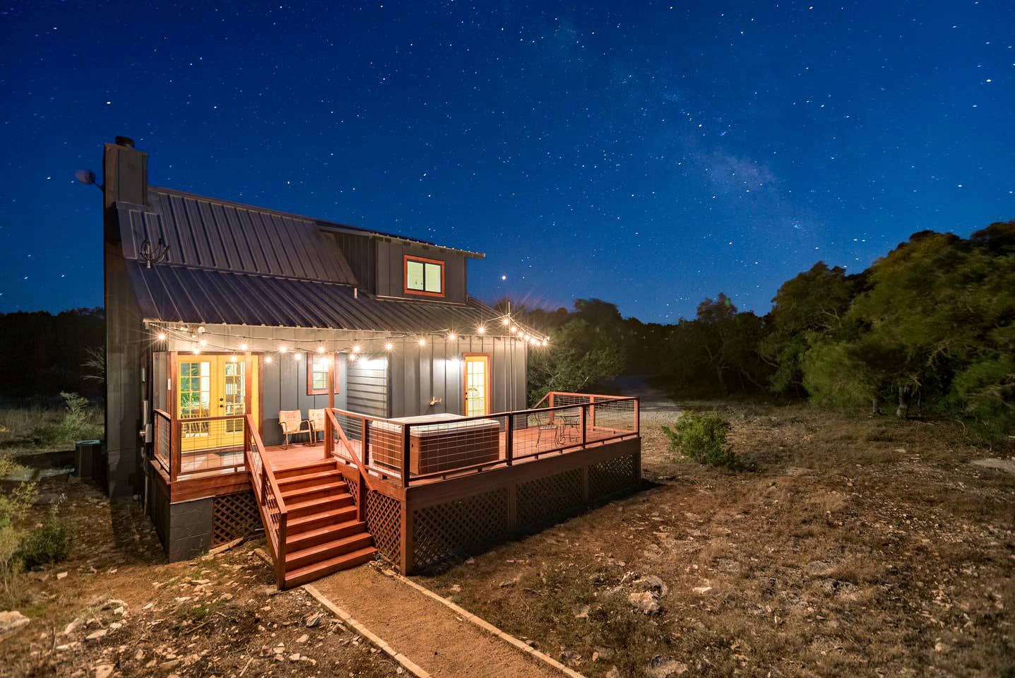 Stylish Hill Country Cabin for Relaxing Texas Vacations