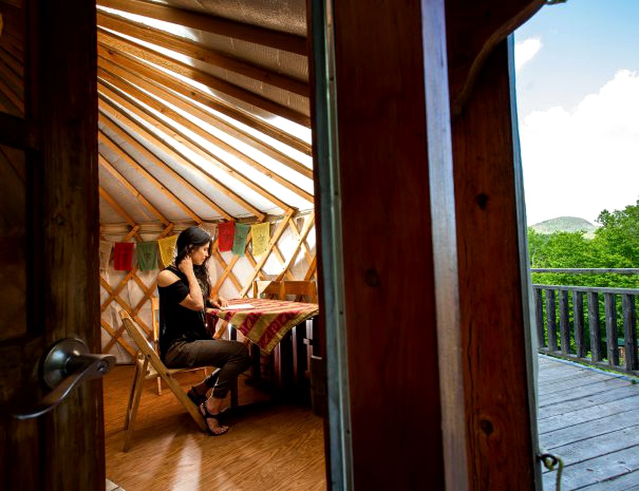Quebec Yurt Rental for Mountain Getaways near Quebec City