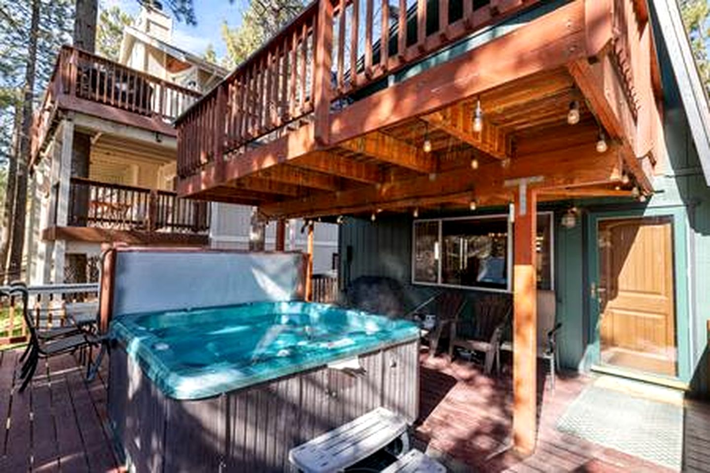 Dog-Friendly Rustic Cabin with Hot-Tub and Deck Great for Families in California
