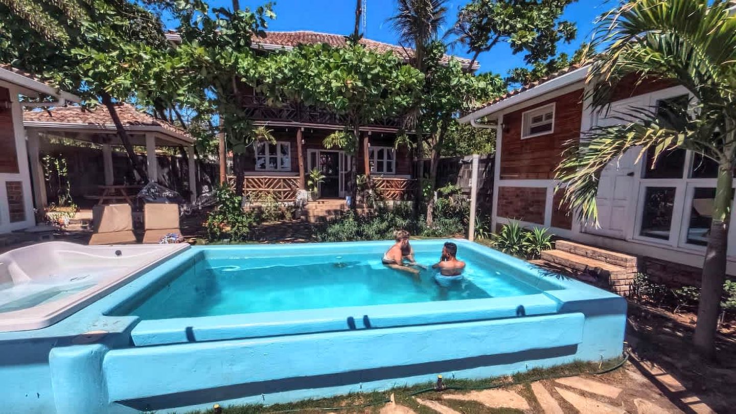 Relaxing Beachfront Casitas with Pool & Surfing Access near Playa Pochomil, Nicaragua