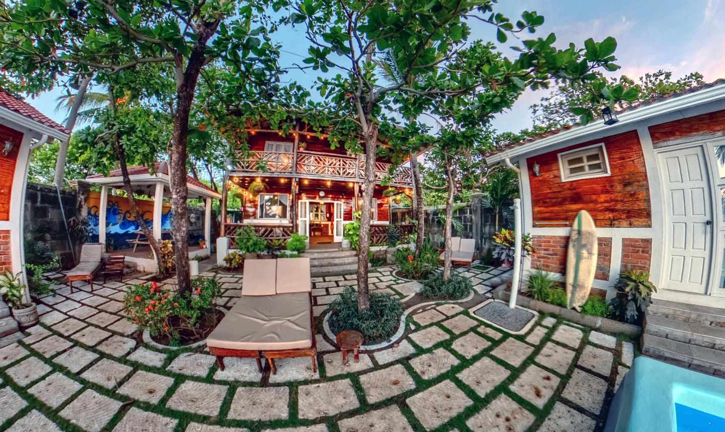 Relaxing Beachfront Casitas with Pool & Surfing Access near Playa Pochomil, Nicaragua