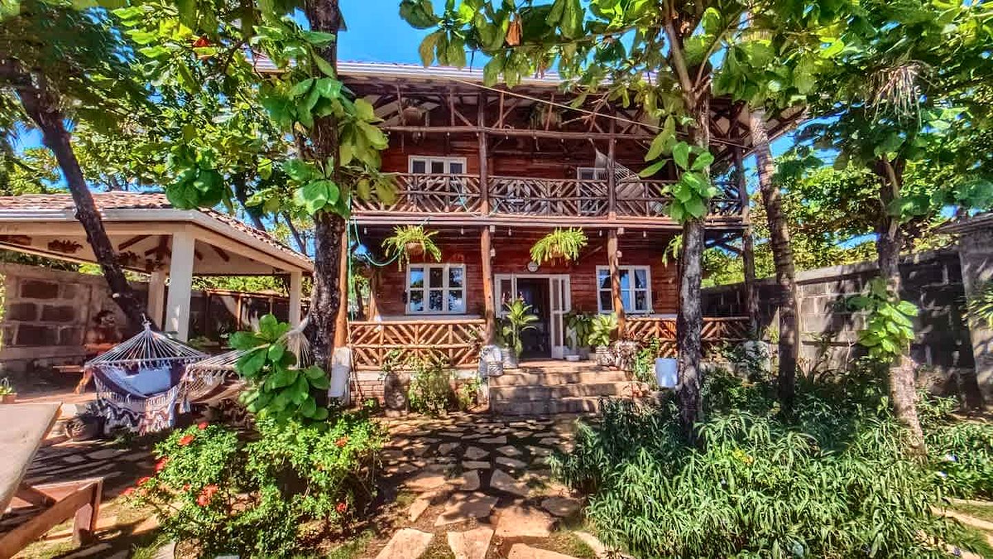 Relaxing Beachfront Casitas with Pool & Surfing Access near Playa Pochomil, Nicaragua