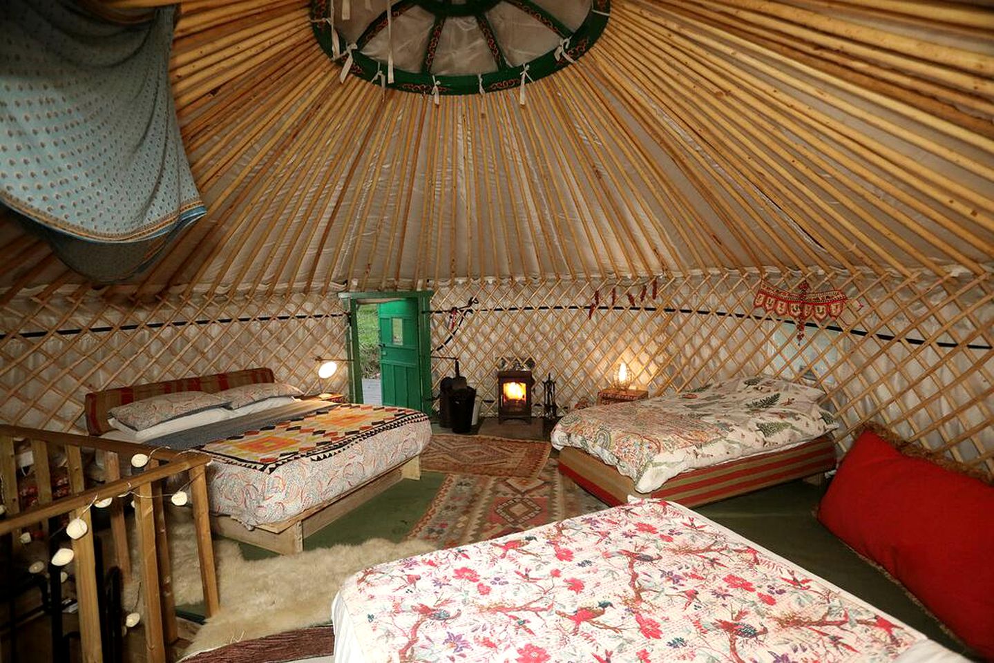 Tranquil Yurt Rental in a Valley Perfect for Glamping in Wales