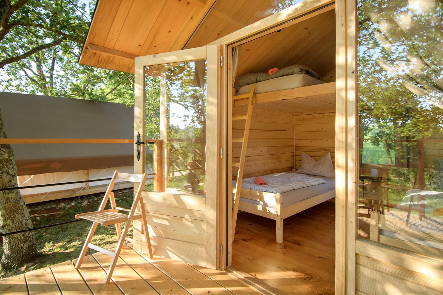 Family Treehouse in Croatia with Farmland and Village