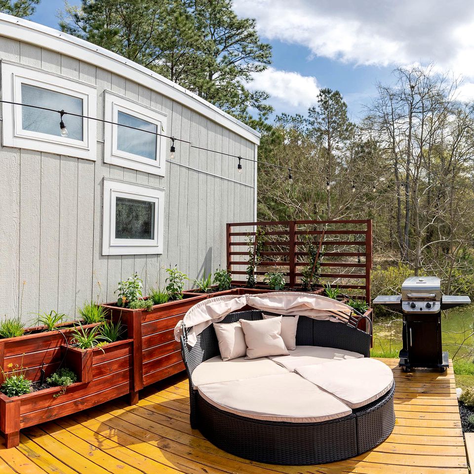 Secluded Tiny House Rental for Glamping in South Carolina