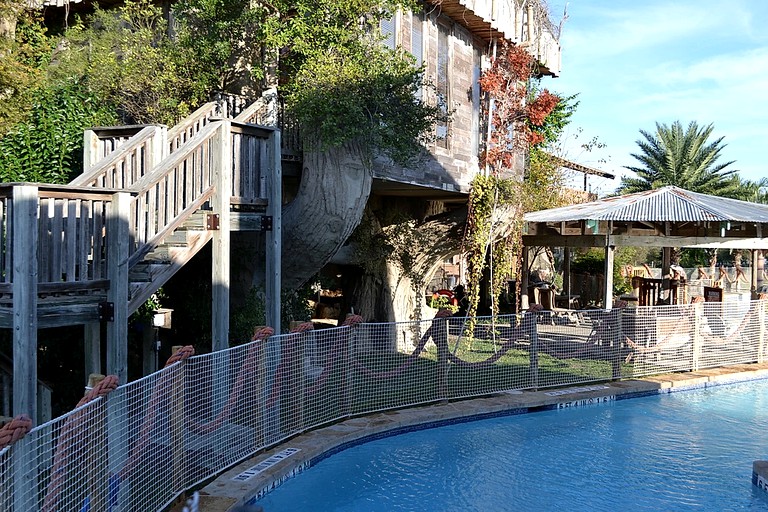 River road treehouses in Texas Hill Country