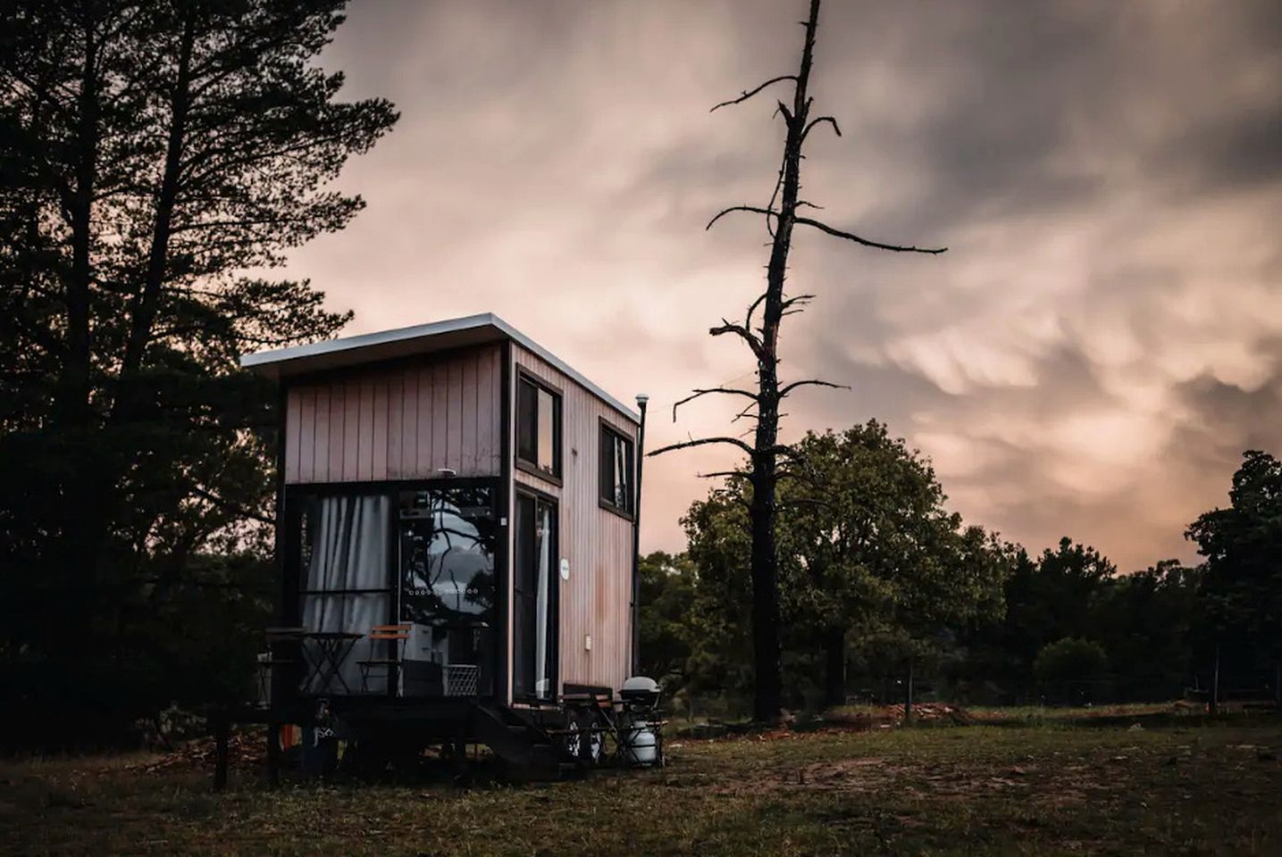 Charming Tiny Home Rental on a Working Alpaca Farm for Glamping in New South Wales
