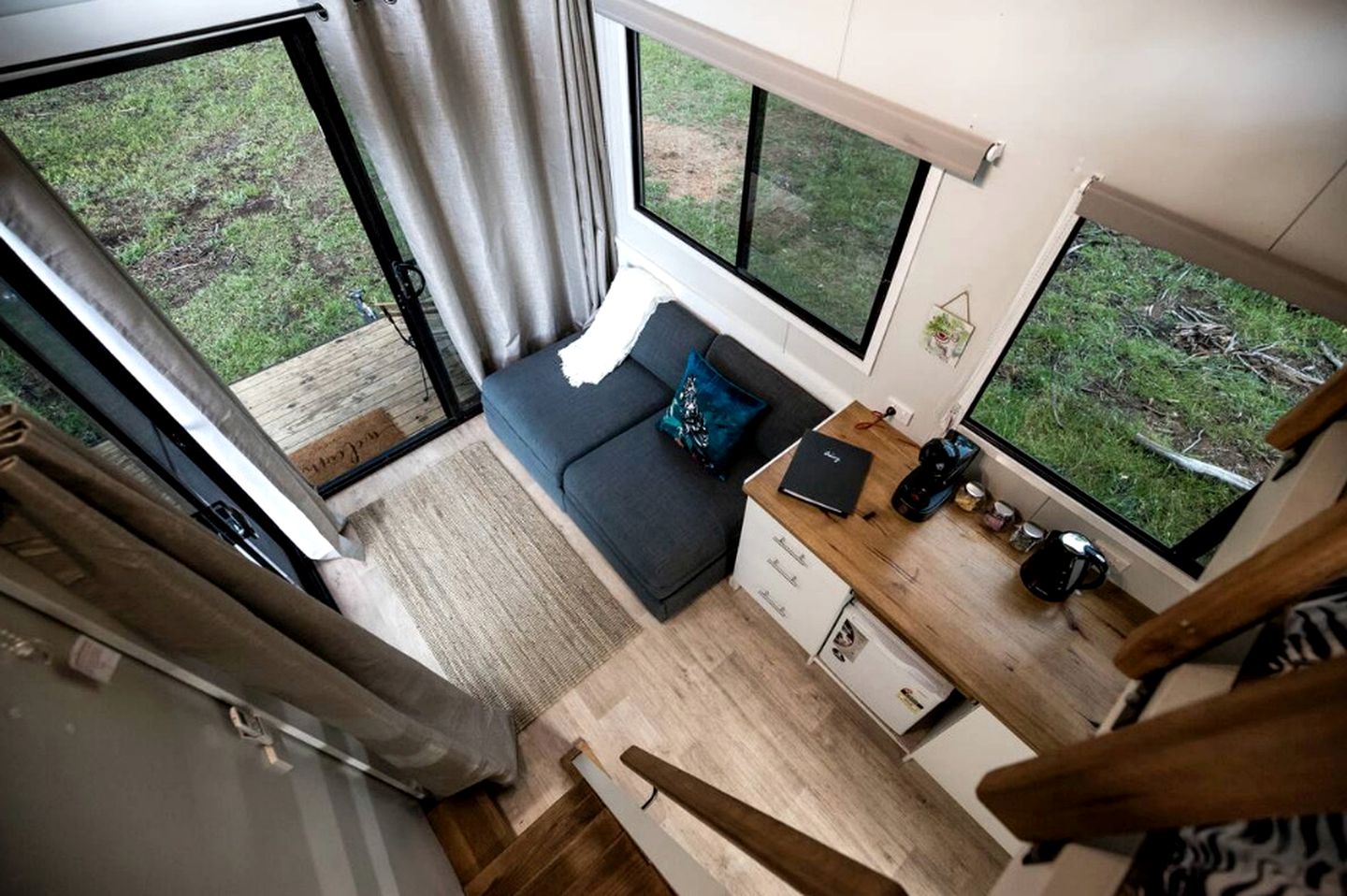 Charming Tiny Home Rental on a Working Alpaca Farm for Glamping in New South Wales