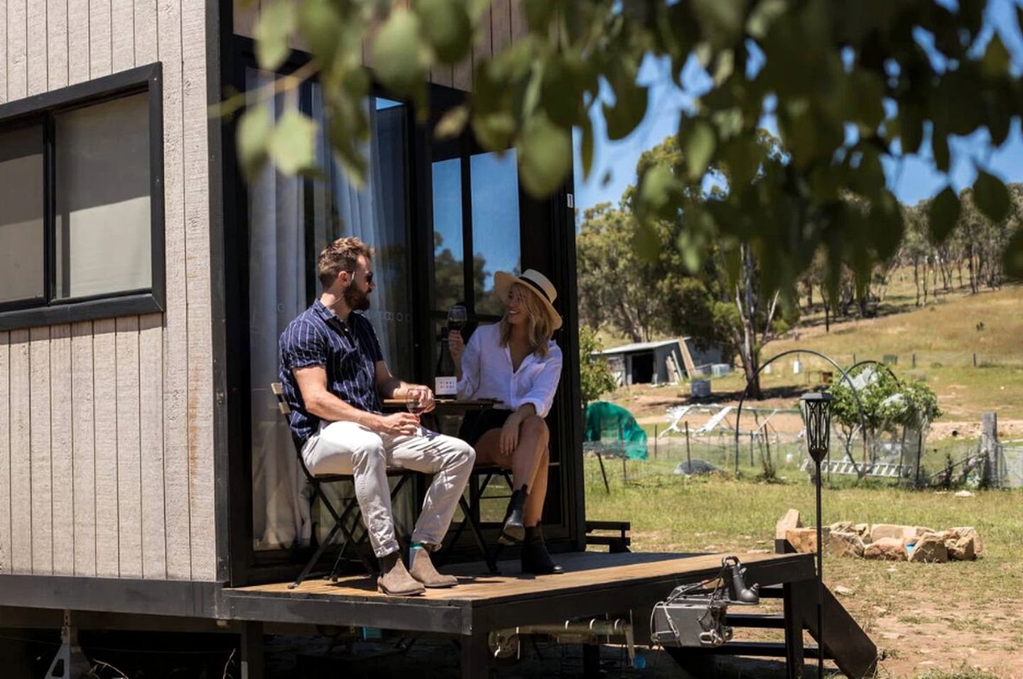 Charming Tiny Home Rental on a Working Alpaca Farm for Glamping in New South Wales