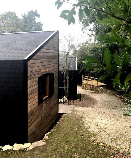 Cabins (Laxe, Galicia, Spain)