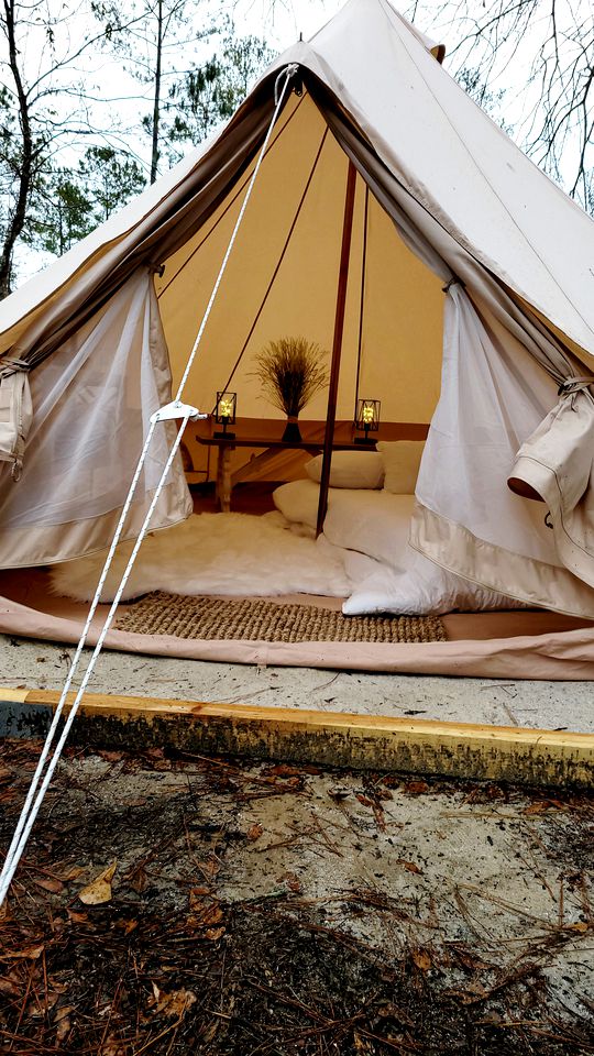 Glamping Under the Stars Bell Tent near Hilton Head