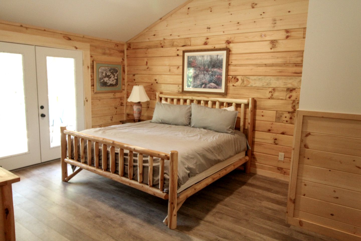 Great Smoky Mountain Glamping Getaway in this Lovely Cabin Rental with Hot Tub in Gatlinburg