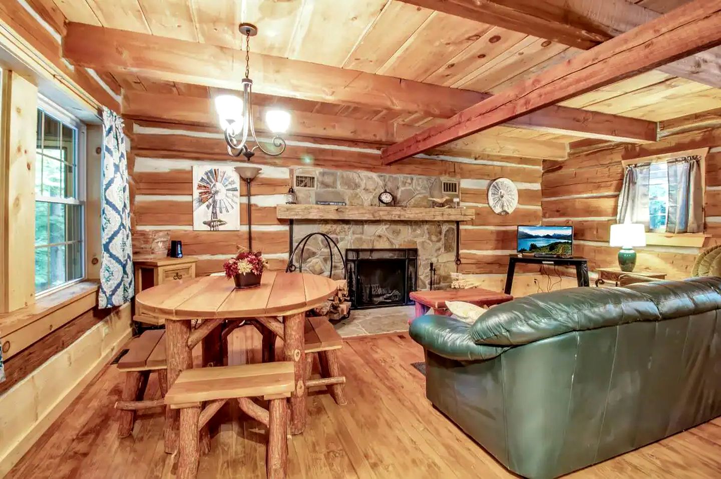 Peaceful Log Cabin Rental for a Vacation in Upstate New York