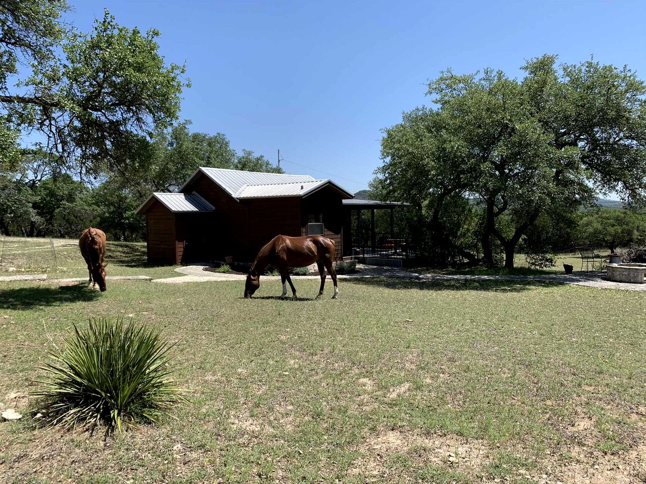 Idyllic Hill Country Cabin at a Horse-Friendly Retreat