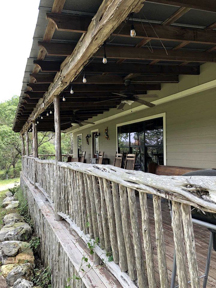 Beautiful Vintage Cabin Rental for a Weekend Getaway in Texas Hill Country