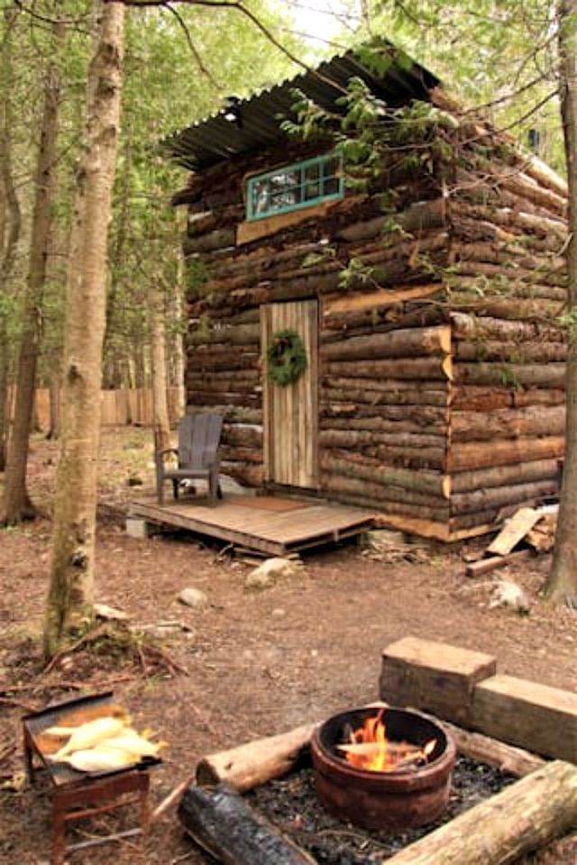 Quaint Off-Grid Cabin with Fire Pit Space in Ontario