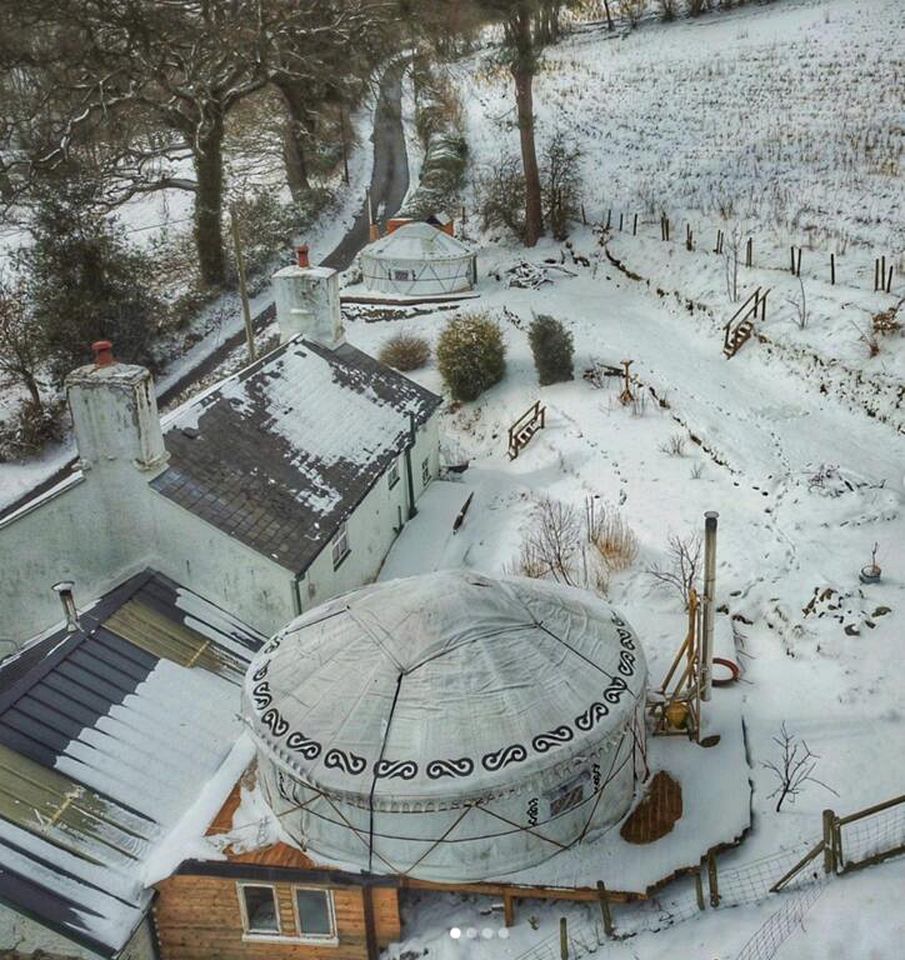 Tranquil Yurt Rental in a Valley Perfect for Glamping in Wales
