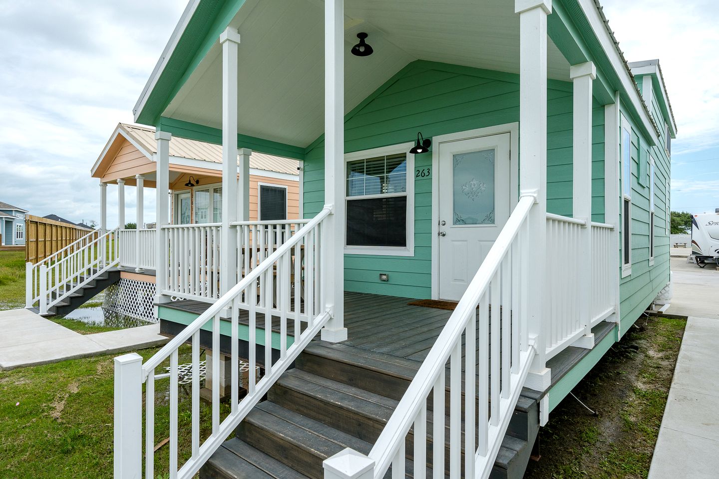 Tiny Lofted Cabin with Water Views in Rockport, Texas