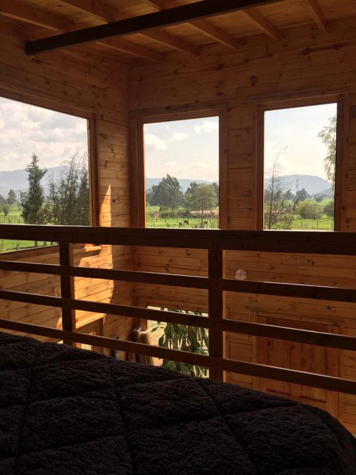 Comfortable Cabin Rental with Garden Views for a Holiday in Colombia