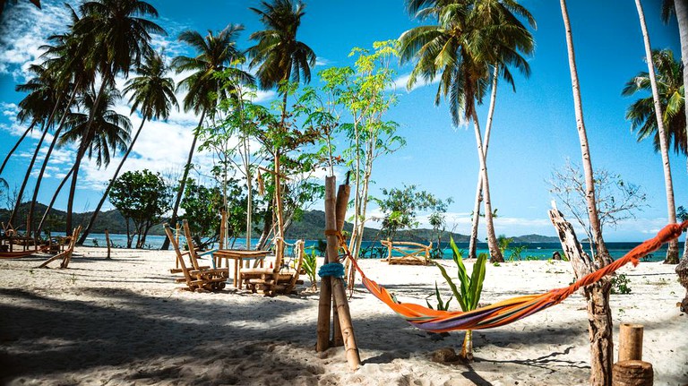 Huts (El Nido, Luzon, Philippines)