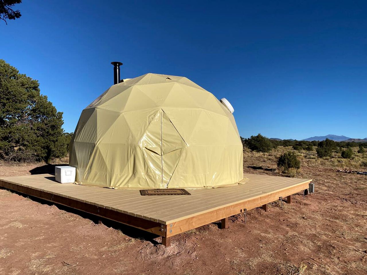 Magical Desert Dome near the Grand Canyon