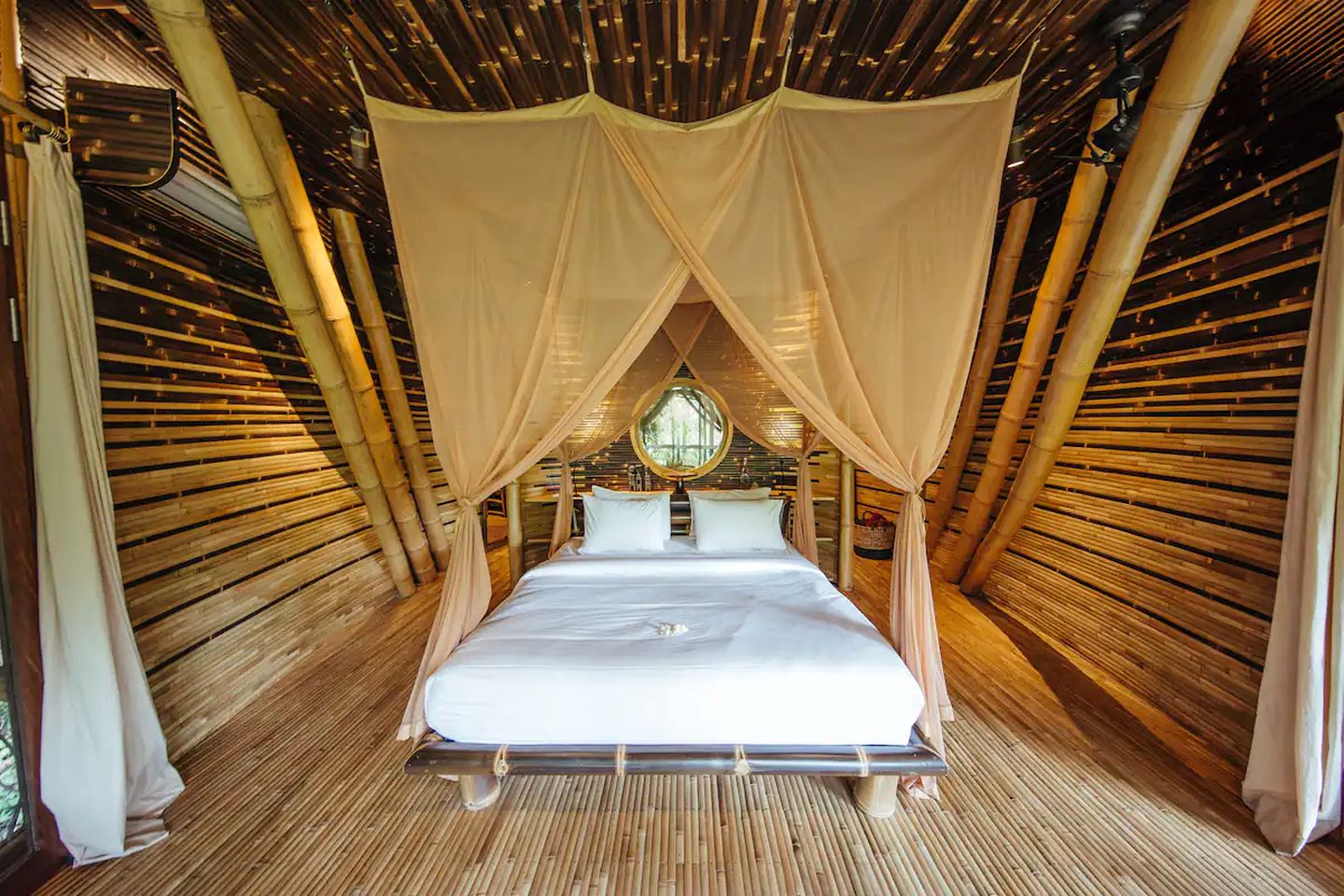 Otherworldly Bamboo Getaway in Bali with Pool and River