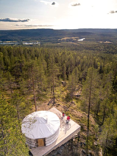 Yurts (Rovaniemi, Lapland, Finland)