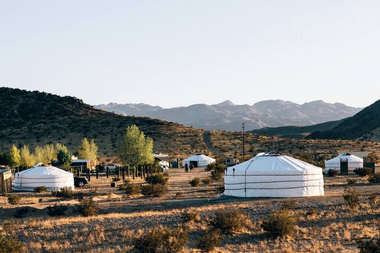 Yurts (United States of America, Twentynine Palms, California)