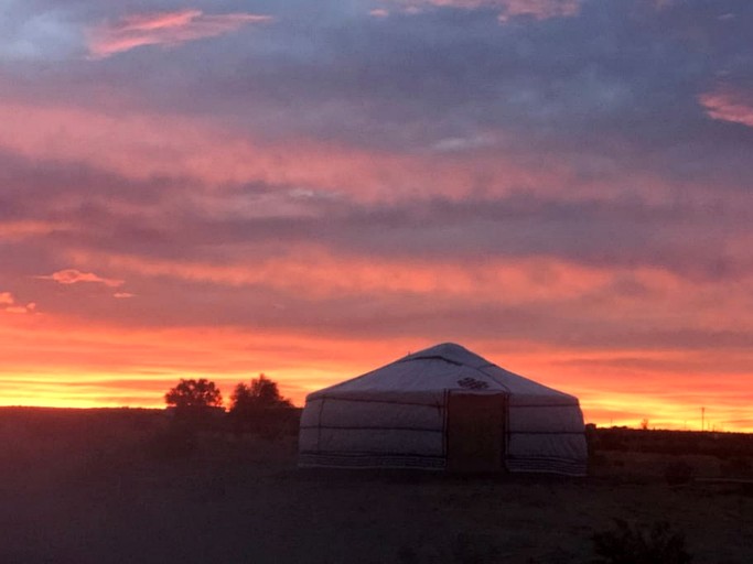 Yurts (United States of America, Twentynine Palms, California)