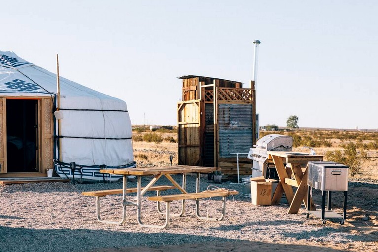 Yurts (United States of America, Twentynine Palms, California)