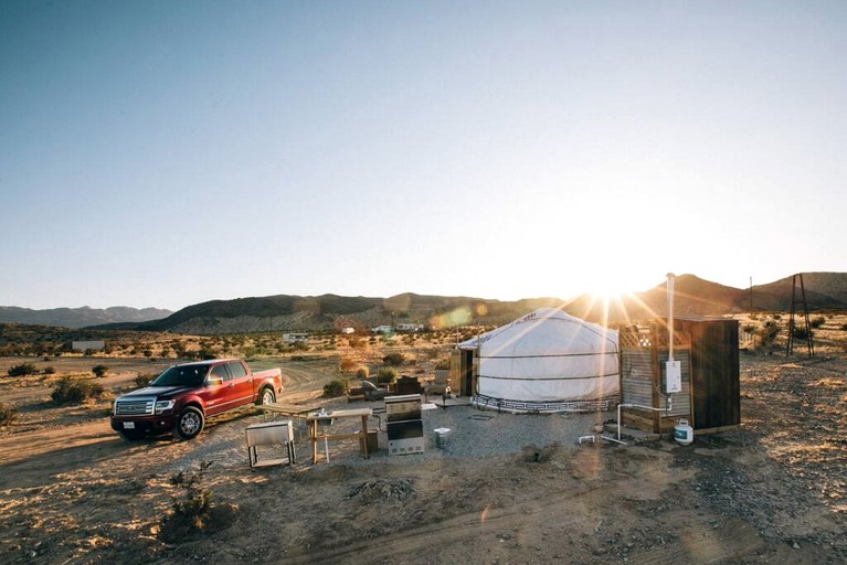 Yurts (United States of America, Twentynine Palms, California)