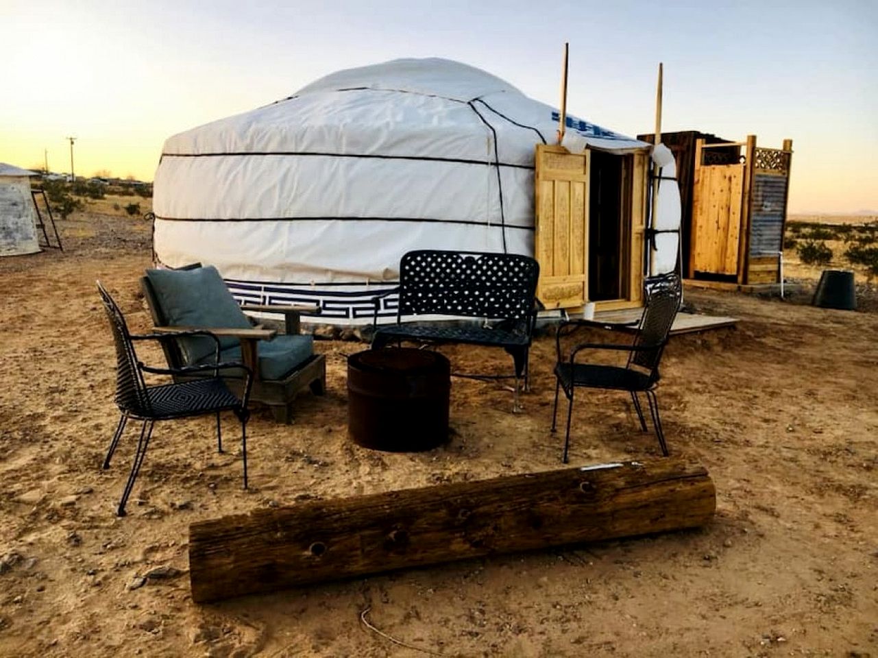 Remote Yurt Amazing for Stargazing near Joshua Tree National Park, California