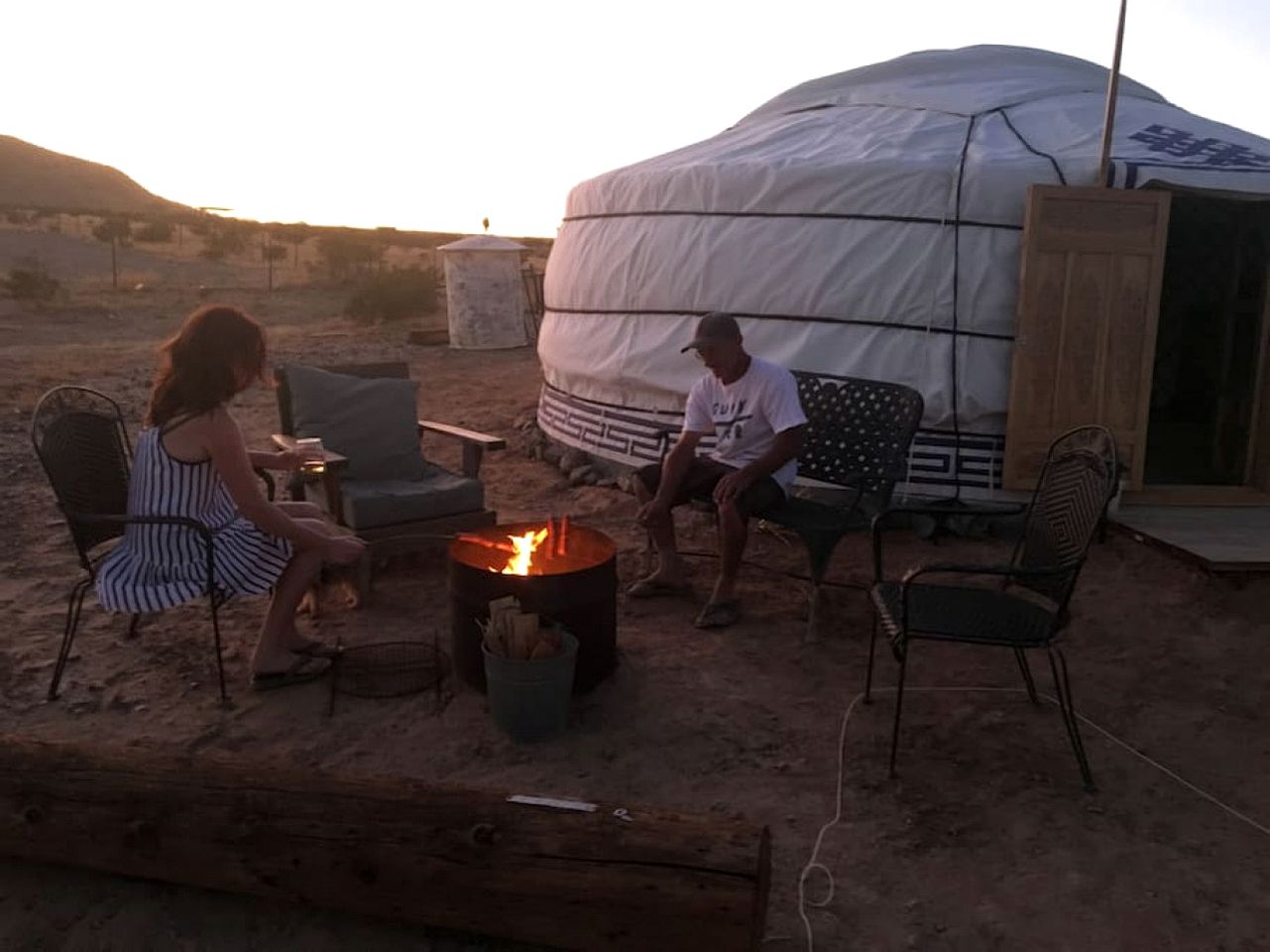 Picturesque Yurt Fantastic for Stargazing near Joshua Tree National Park, California