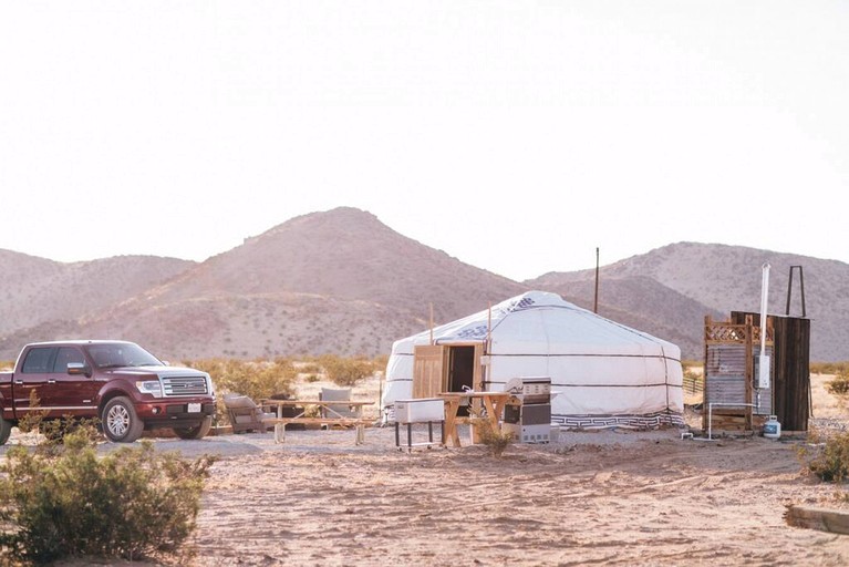 Yurts (United States of America, Twentynine Palms, California)