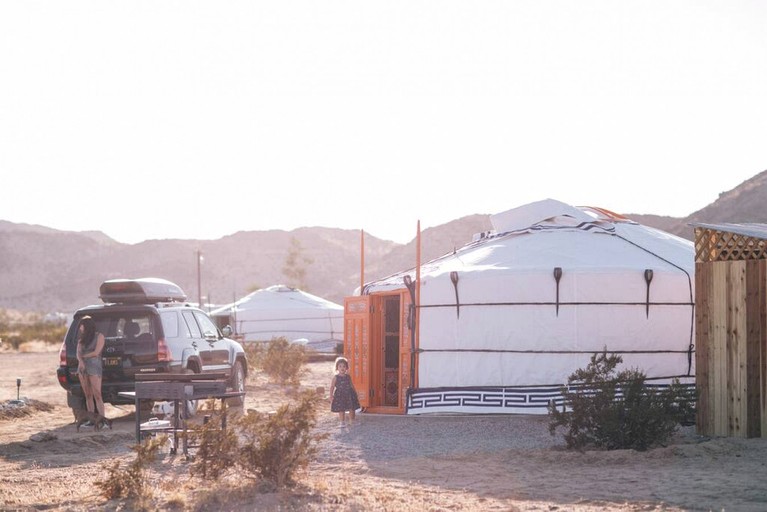 Yurts (United States of America, Twentynine Palms, California)