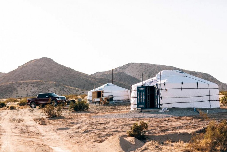 Yurts (United States of America, Twentynine Palms, California)