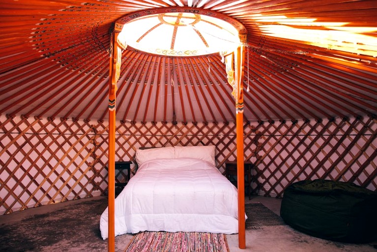 Yurts (United States of America, Twentynine Palms, California)