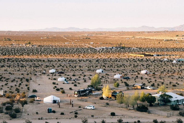 Yurts (United States of America, Twentynine Palms, California)