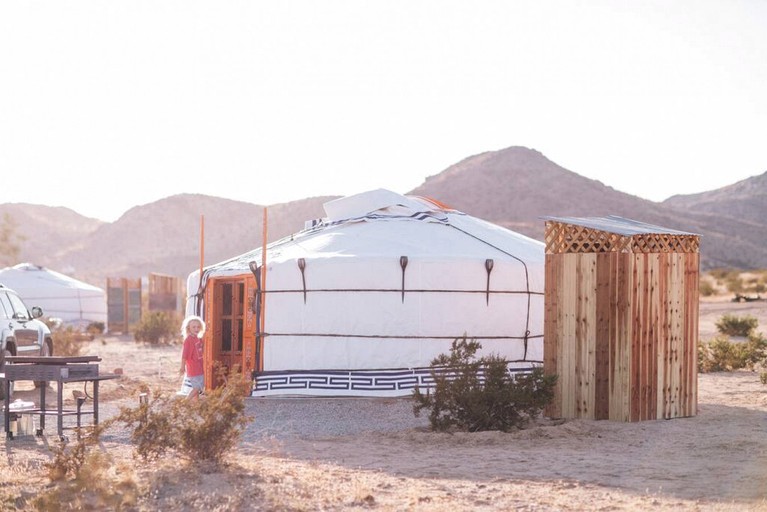 Yurts (United States of America, Twentynine Palms, California)