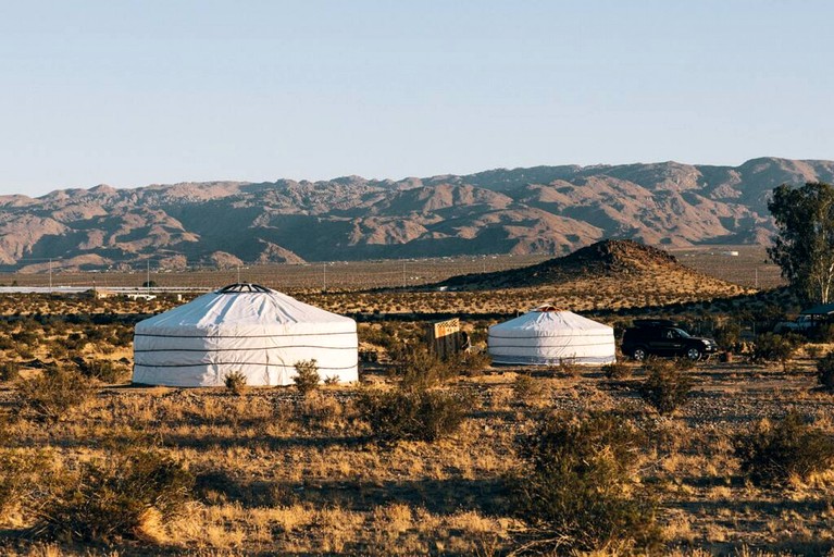 Yurts (United States of America, Twentynine Palms, California)