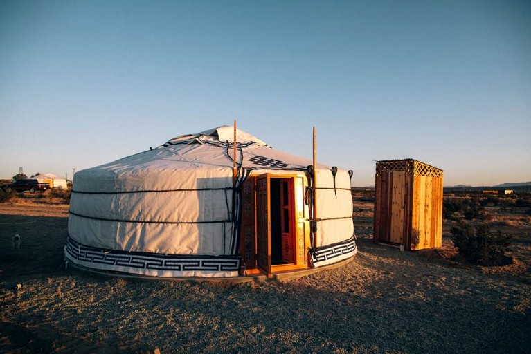Yurts (United States of America, Twentynine Palms, California)
