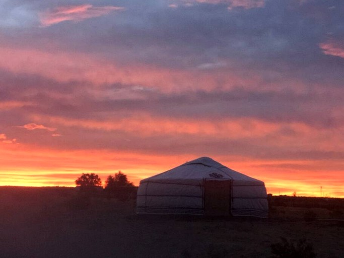 Yurts (United States of America, Twentynine Palms, California)