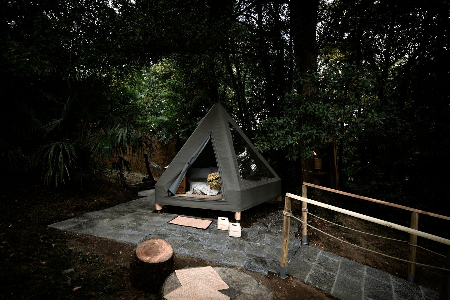 Chic Comfy Tipi Ideal for a Relaxing Nature Experience in Italy