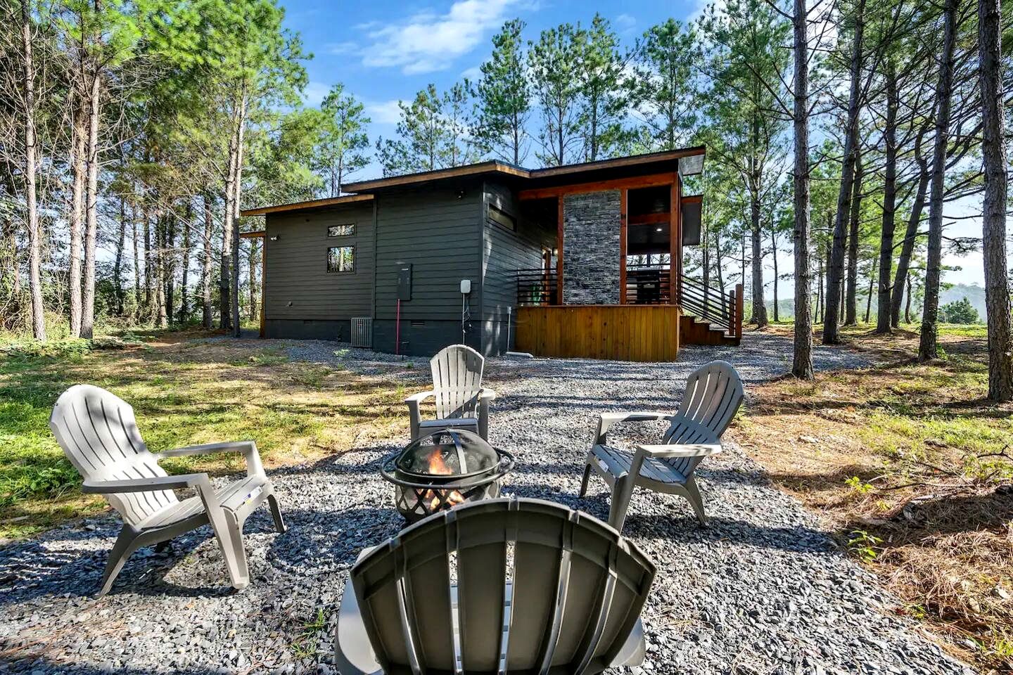Peaceful and Romantic Glamping Cabin in Southeastern Oklahoma, near Hochatown and Broken Bow