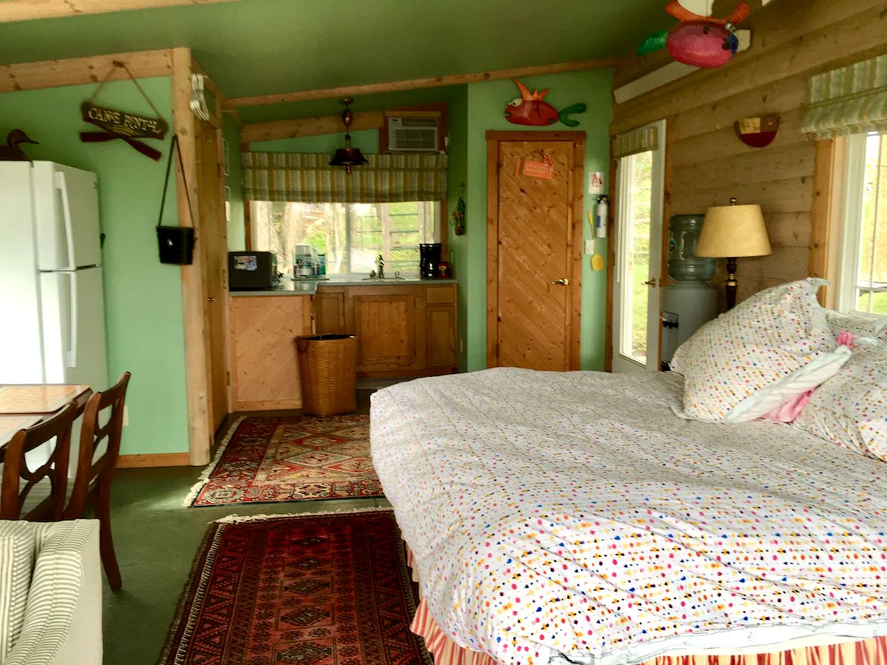 Romantic Riverfront Cottage with a Pier near Milwaukee, Wisconsin
