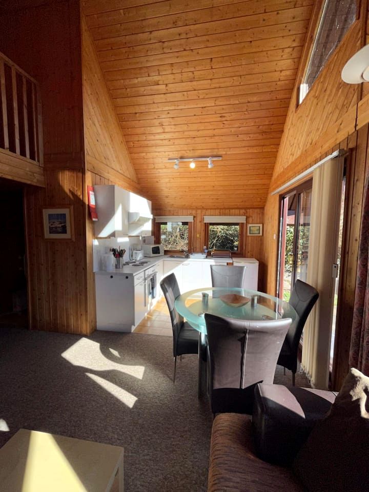 Spacious 3-Bedroom Scandinavian Lodge in Camelford, Cornwall