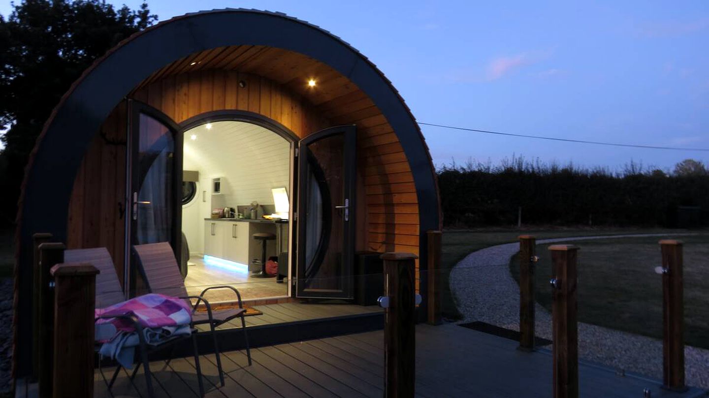 Gorgeous England Glamping Pod in the Norfolk Broads